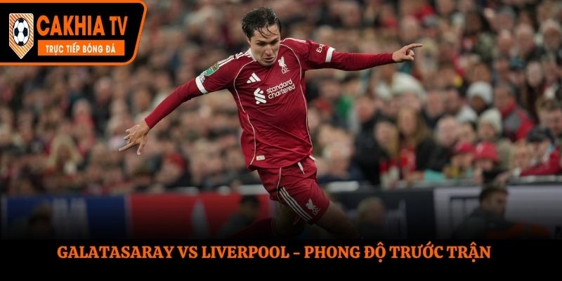 Soi kèo Galatasaray vs Liverpool - thống kê nhanh phong độ trước trận